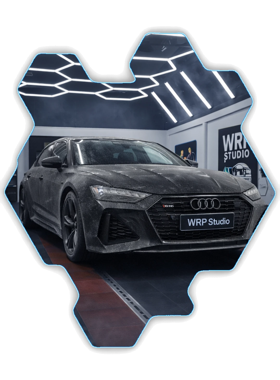 Audi RS7 zabrudzone przed detailingiem - WRP Studio Olsztyn